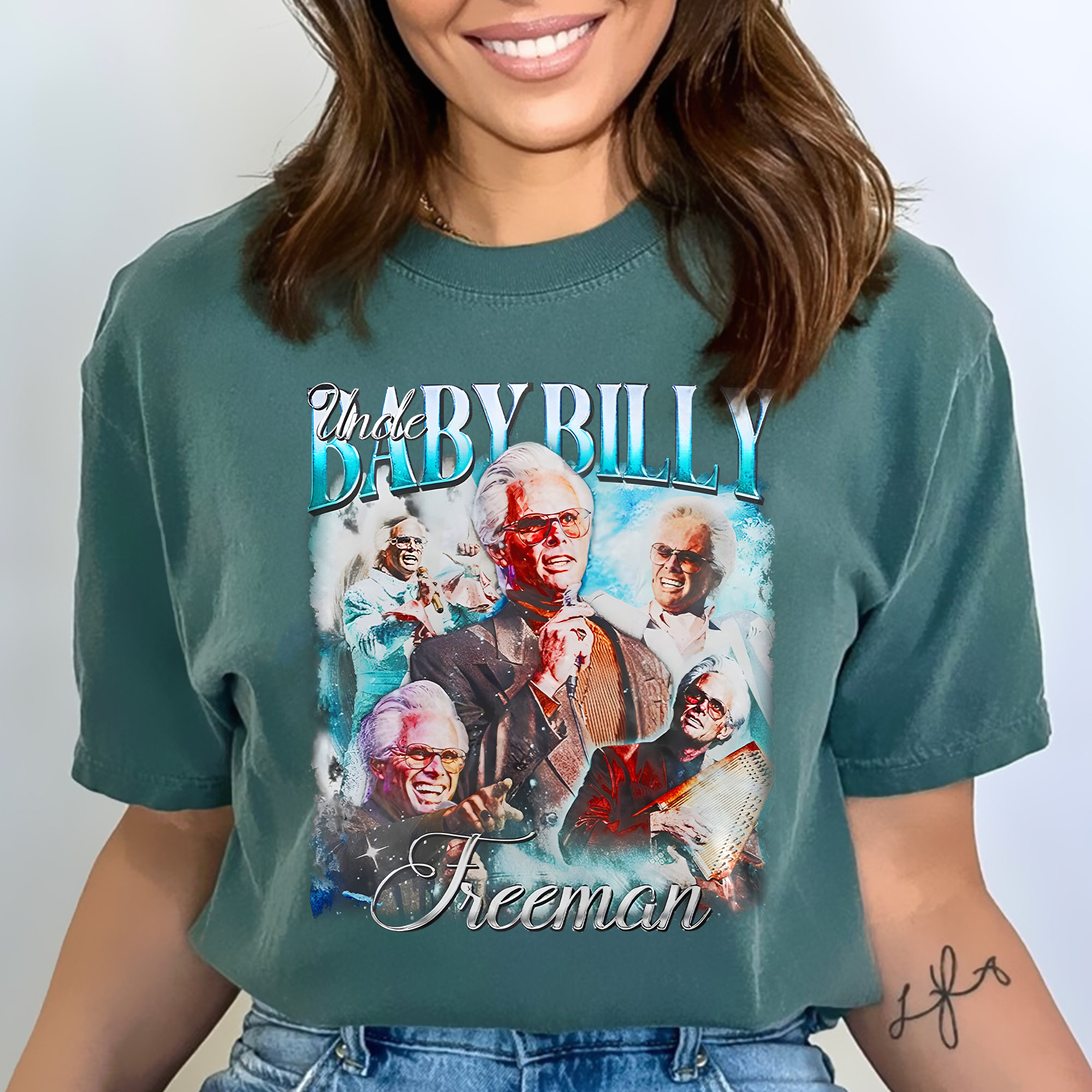 Uncle Baby Billy Freeman Movie Png, Bible Bonkers Vintage 90s Y2K
