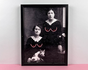 Free The Boobs 1 | Vintage, photography, graphic, print, print, art, poster, picture, A3