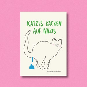 Sticker pack cats poop on Nazis image 2