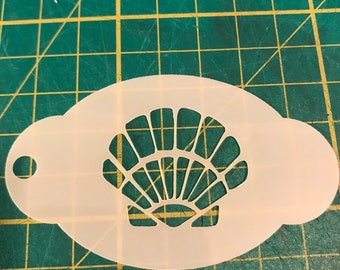 11 Stencil Riutilizzabili A Squame Di Pesce, 15x15 Cm, Per Pittura Viso, Trucco, Murales E Decorazioni Fai Da Te A Tema Sirena