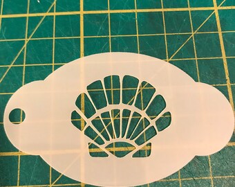 11 Stencil Riutilizzabili A Squame Di Pesce, 15x15 Cm, Per Pittura Viso, Trucco, Murales E Decorazioni Fai Da Te A Tema Sirena