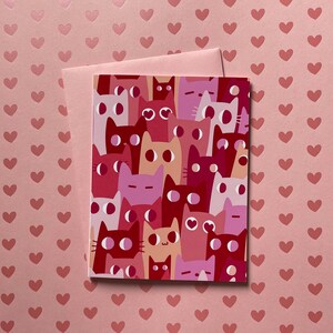 Cat Valentine's Day Card