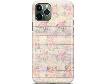 Shabby Chic Rosewood Case - Apple iPhone 16, 15, 14, 13, 12, 11, Pro Max, Pro, Plus, Mini, Xs Max, Xs, Xr, 8+, 8, 7+, 7, SE