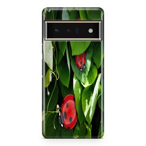 Lucky Ladybug Case - Google Pixel 10a, 10, 9a, 9, 9 Pro, 9 Pro XL, 8a, 8, 8 Pro, 7a, 7, 7 Pro, 6, 6a, 6 Pro, 5, 4a 5g, 4a, 4 XL, 3a xl, 3 xl