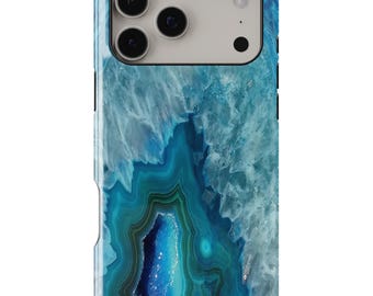 Blue Geode II Case - Apple iPhone 17, 16, 15, 14, 13, 12, 11, Pro Max, Pro, Plus, Mini, Xs Max, Xs, Xr,  SE