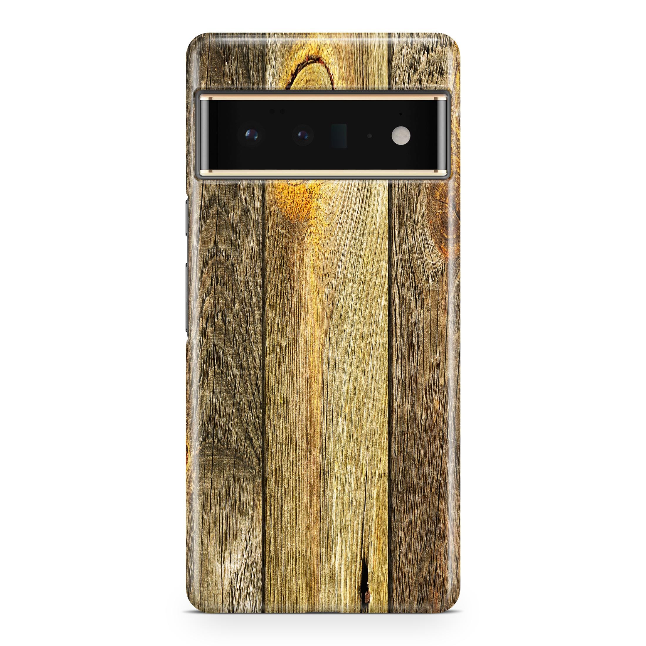 Distressed Wood Case - Google Pixel 9a, 9, 9 Pro, 9 Pro XL, 8a, 8, 8 Pro, 7a, 7, 7 Pro, 6, 6a, 6 Pro, 5, 4a 5g, 4a, 4 XL, 3a xl, 3 xl