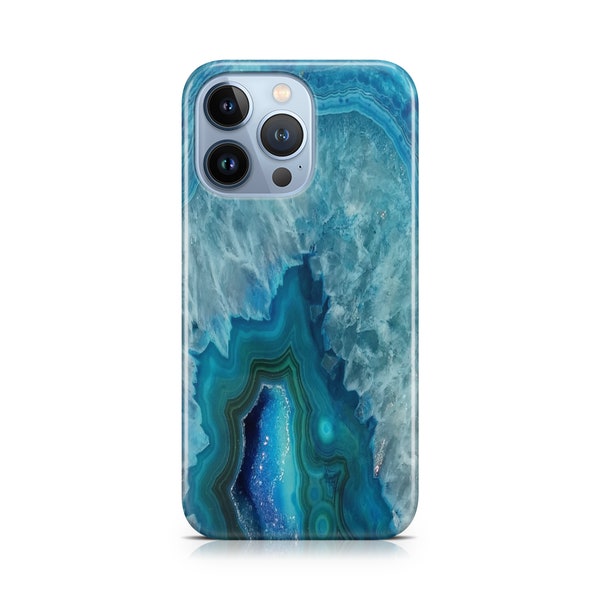 Blue Geode II Case - Apple iPhone 15, 14, 13, 12, 11, Pro Max, Pro, Plus, Mini, Xs Max, Xs, Xr, 8+, 8, 7+, 7, SE