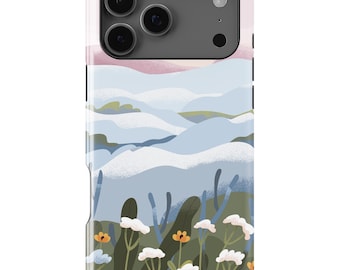 Watercolor Nature Case - Apple iPhone 17, 16, 15, 14, 13, 12, 11, Pro Max, Pro, Plus, Mini, Xs Max, Xs, Xr,  SE