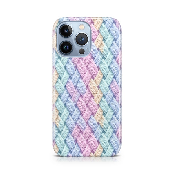 Whimsical Threads Case - Apple iPhone 15, 14, 13, 12, 11, Pro Max, Pro, Plus, Mini, Xs Max, Xs, Xr, 8+, 8, 7+, 7, SE