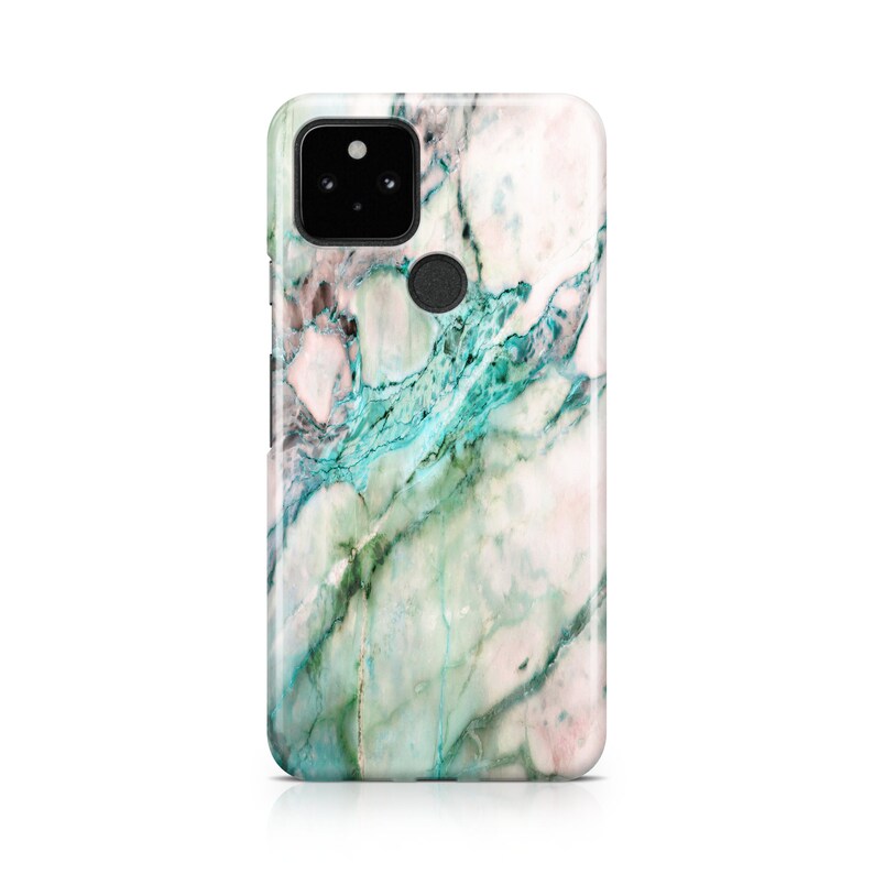 Turquoise Marble Case Iphone 12 Pro Max Galaxy S20 Plus Etsy