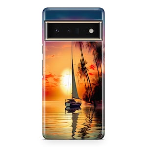 Sunset Cruise Case - Google Pixel 8, 8 Pro, 7a, 7, 7 Pro, 6, 6a, 6 Pro, 5, 4a 5g, 4a, 4 XL, 3a XL, 3 xL, OnePlus 10 Pro, 9 Pro