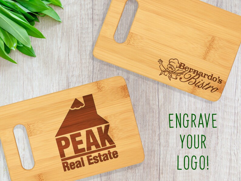 Laser Engraved Bamboo Cutting Board Personalized Bamboo Etsy