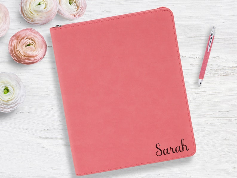 Personalize Business Portfolio Notebook Pad Legal Portfolio Etsy