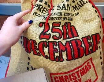 ADD ON ITEM - * Add Jute Santa Sack to any order. Add on item only! *