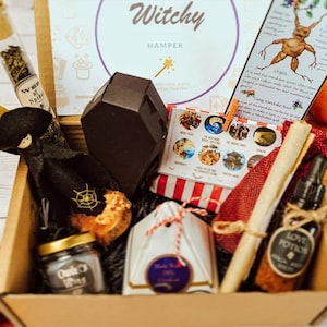 Witch Gift Set | Magic Gift For Her | Witchy Gift Box | Horror Gift Set | Self Care Witch Gift | Witch Gift For Her | Birthday Witch Gift