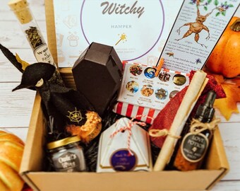 Halloween Witch Gift | Witch Gift Set | Magic Gift For Her | Witchy Gift Box | Horror Gift Set | Self Care Witch Gift | Witch Gift For Her