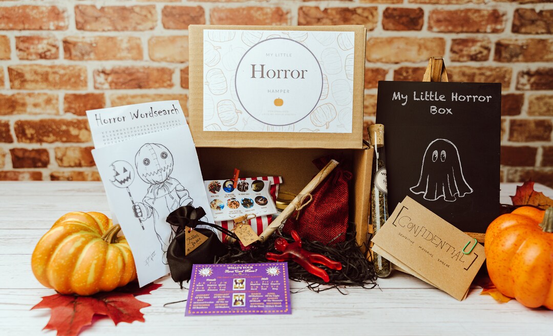 Horror Gift Box Horror Gift for Her Horror Birthday - Etsy