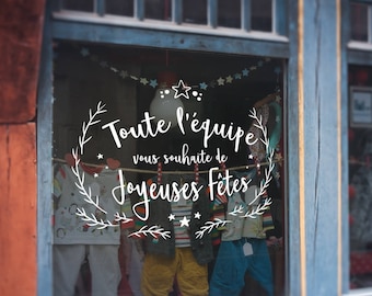 Vinilos navideños para ventanas - 47