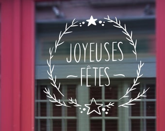 Vinilos navideños para ventanas - 74