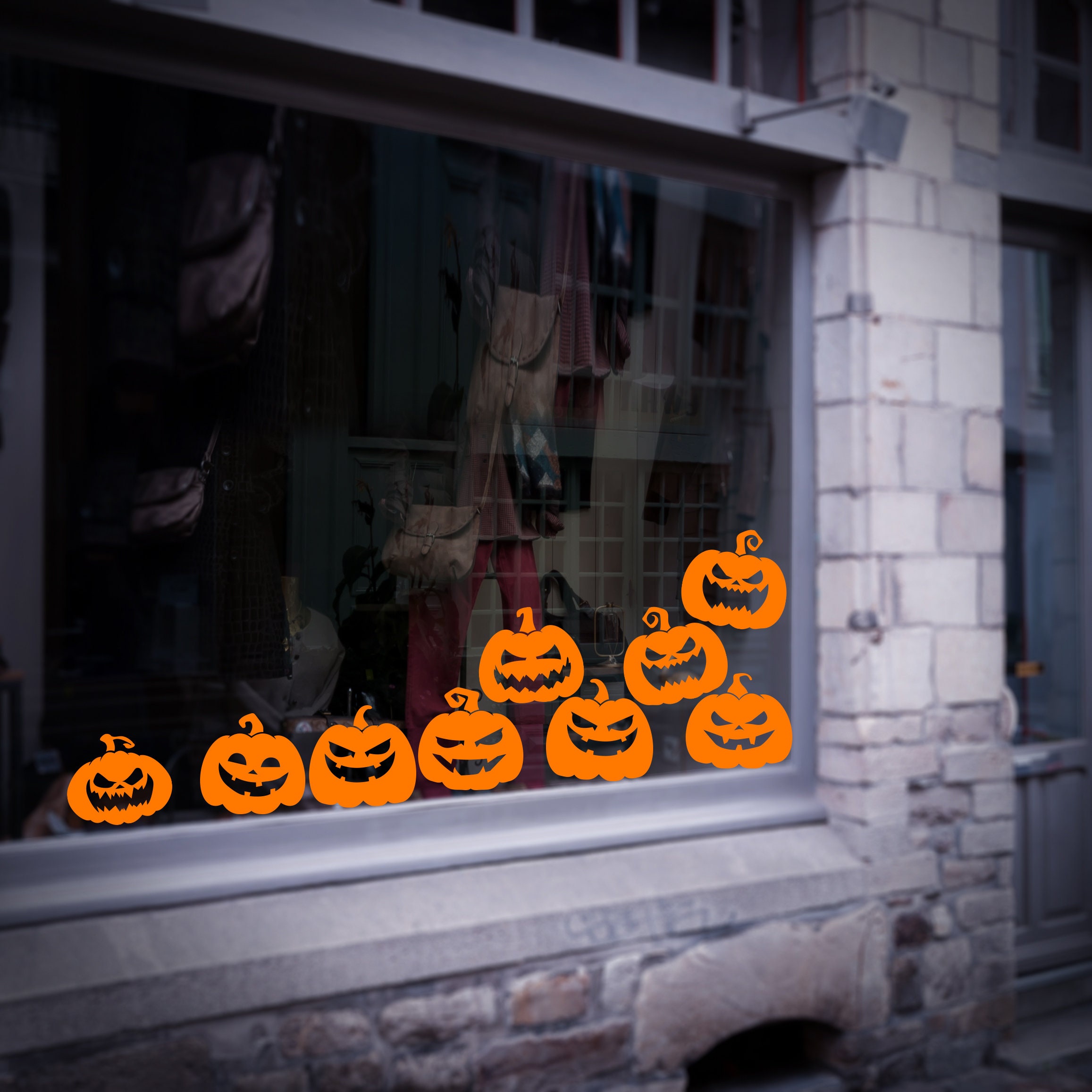 stickers Vitrophanie Halloween - 11