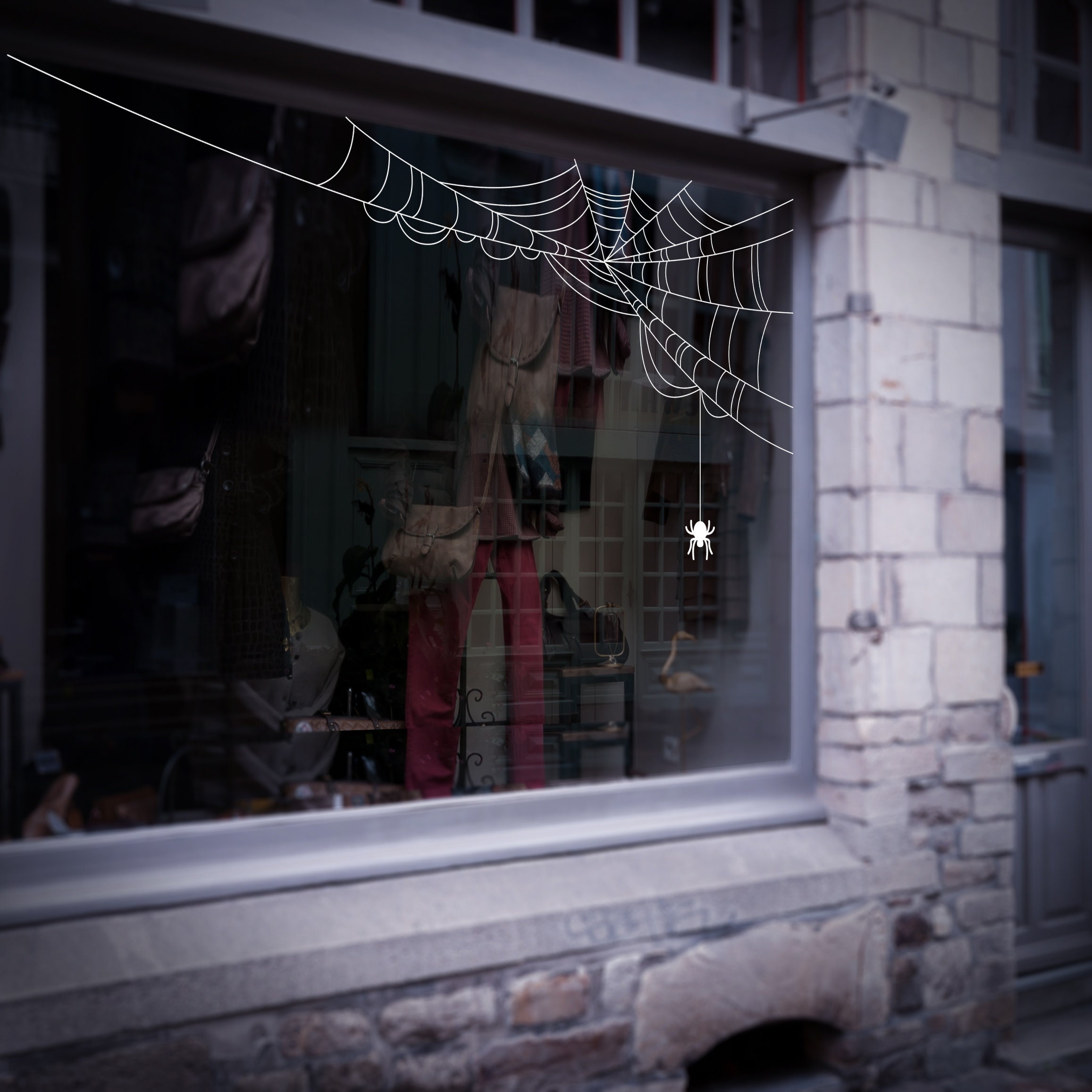 stickers Vitrophanie Halloween - 08