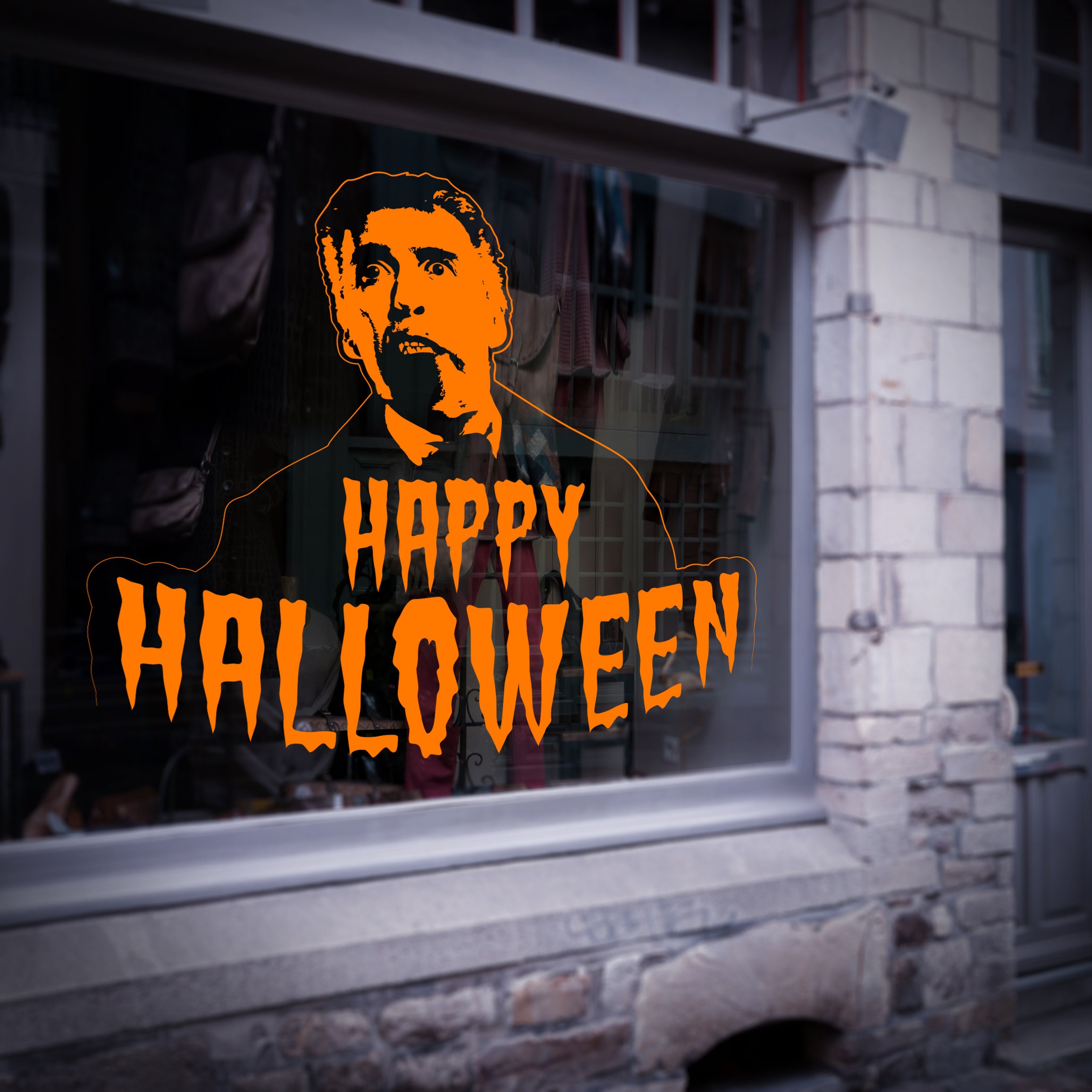 stickers Vitrophanie Halloween - 02