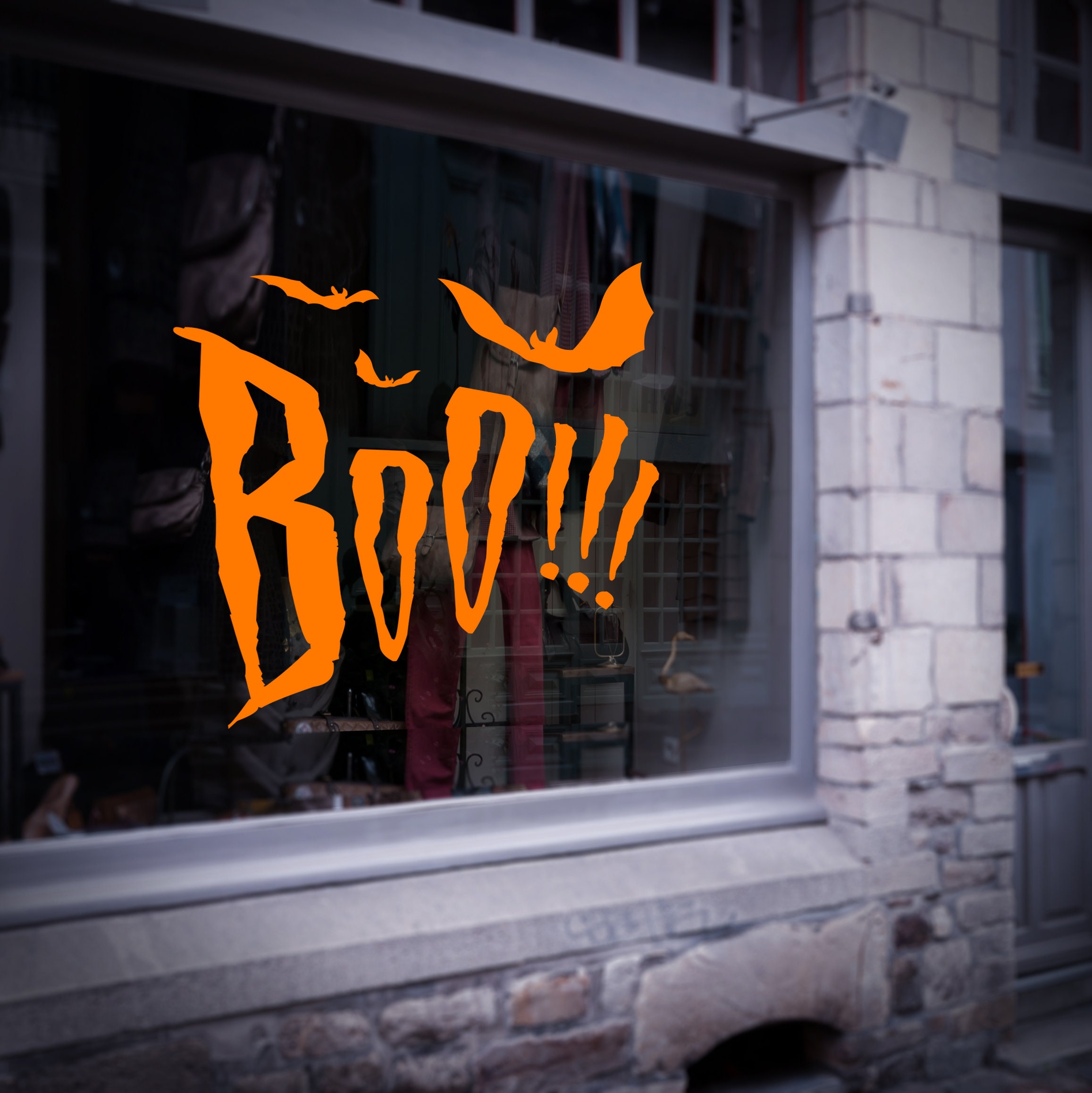 stickers Vitrophanie Halloween - 13