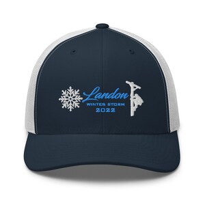 Winter Storm Landon 2022 Power Lineman Trucker Cap