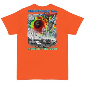 Hurricane Ida Color Short Sleeve T-Shirt