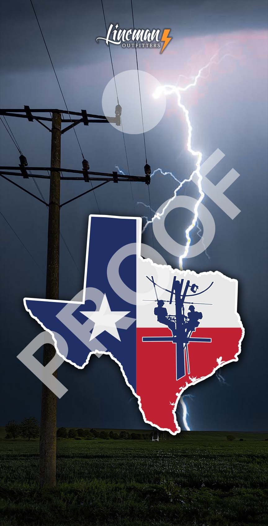Electrical Lineman Barnwood Cornhole Wrap Decal with Free Laminate Included