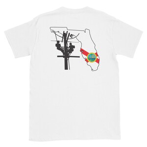 Florida Lineman with No Text -  Short-Sleeve T-Shirt