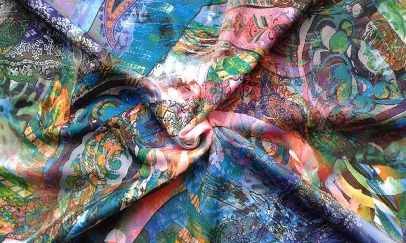 Neoprene Jersey Polyester Fabric by the Yard French Knit Fabric Printed