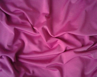 Neon Pink Nylon Spandex Jersey Knit Fabric: Scuba Stretch, Dance Wear