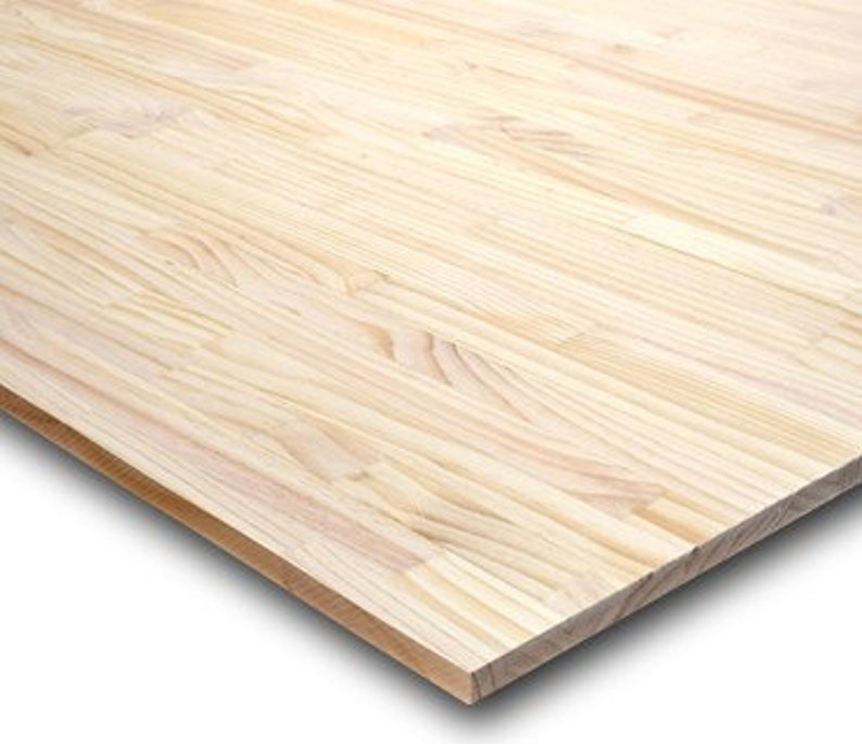 36 inches x 15 inches unfinished pine wood board edge glued Etsy