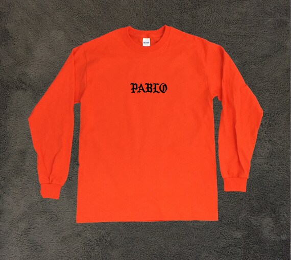 orange long sleeve shirt