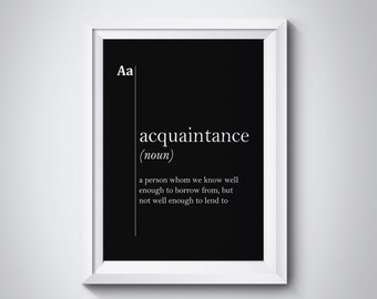 Acquaintance Gift Etsy