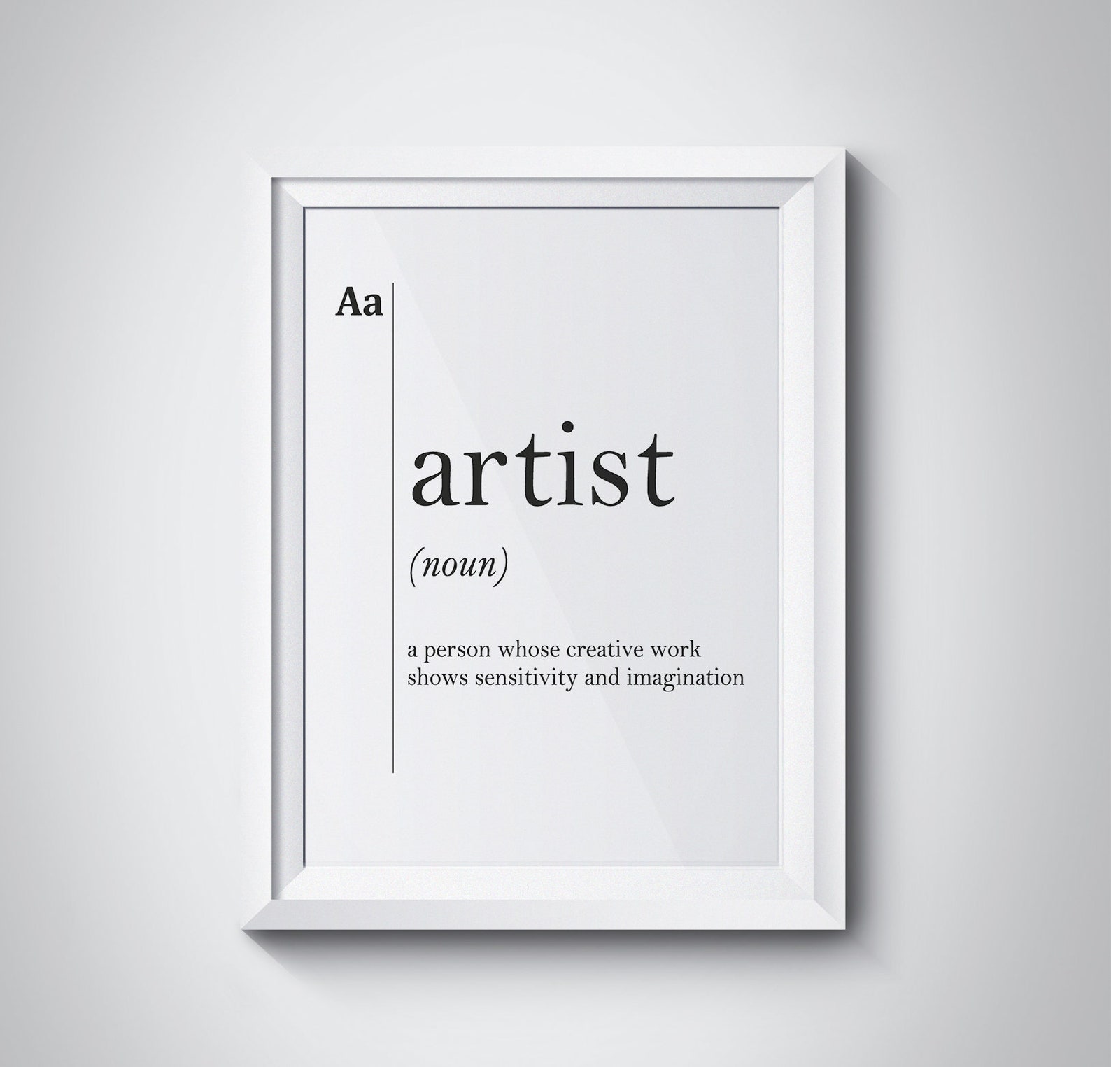 Artist Definition Artist Gift Idea Decor Designer Etsy Canada
