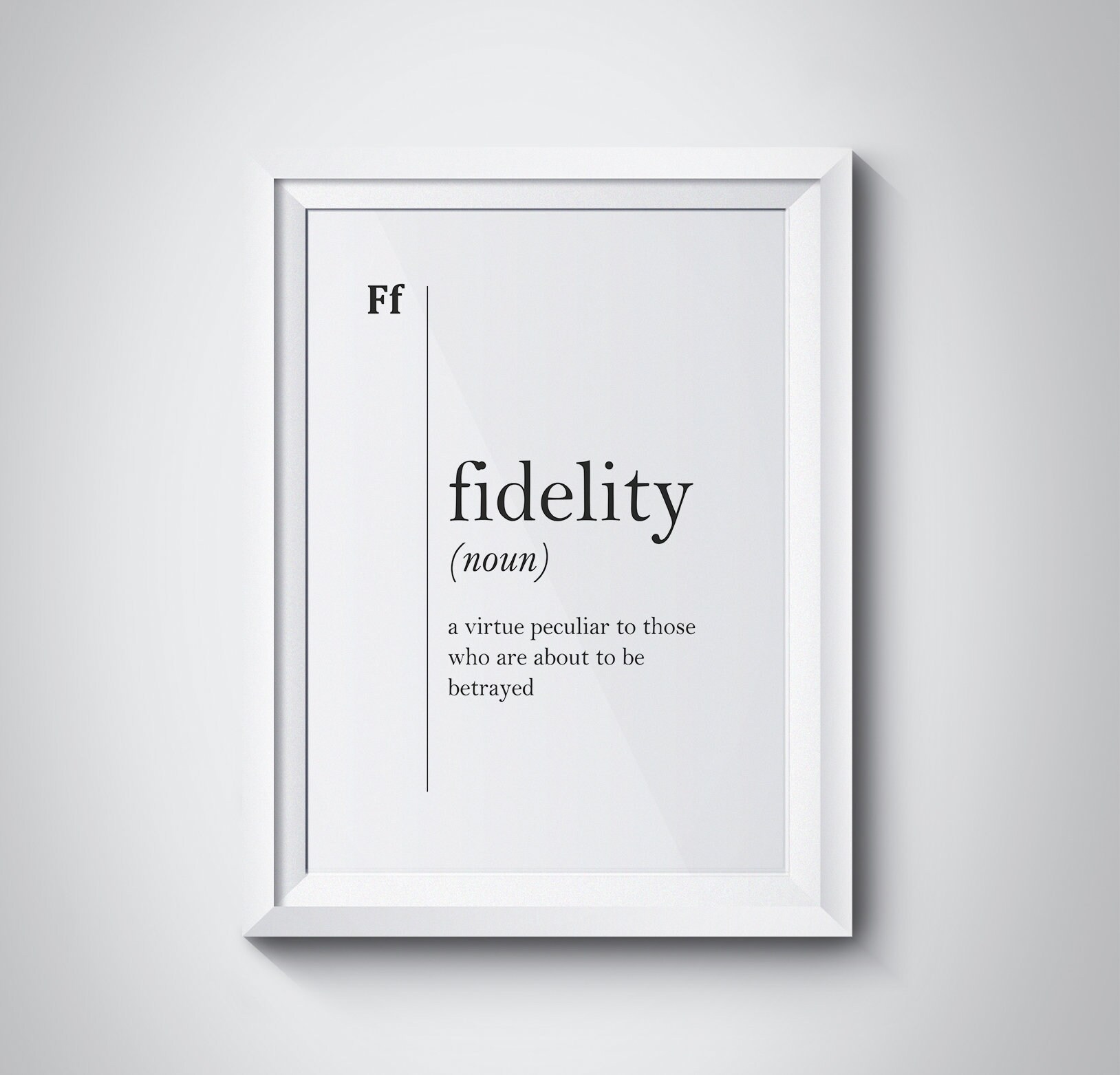 What is fidelity?