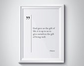 Voltaire Quote Voltaire Wall Art Motivational Quotes Life Quotes Voltaire Print Inspiration Art Friend Gift Voltaire Poster Coworker Gift