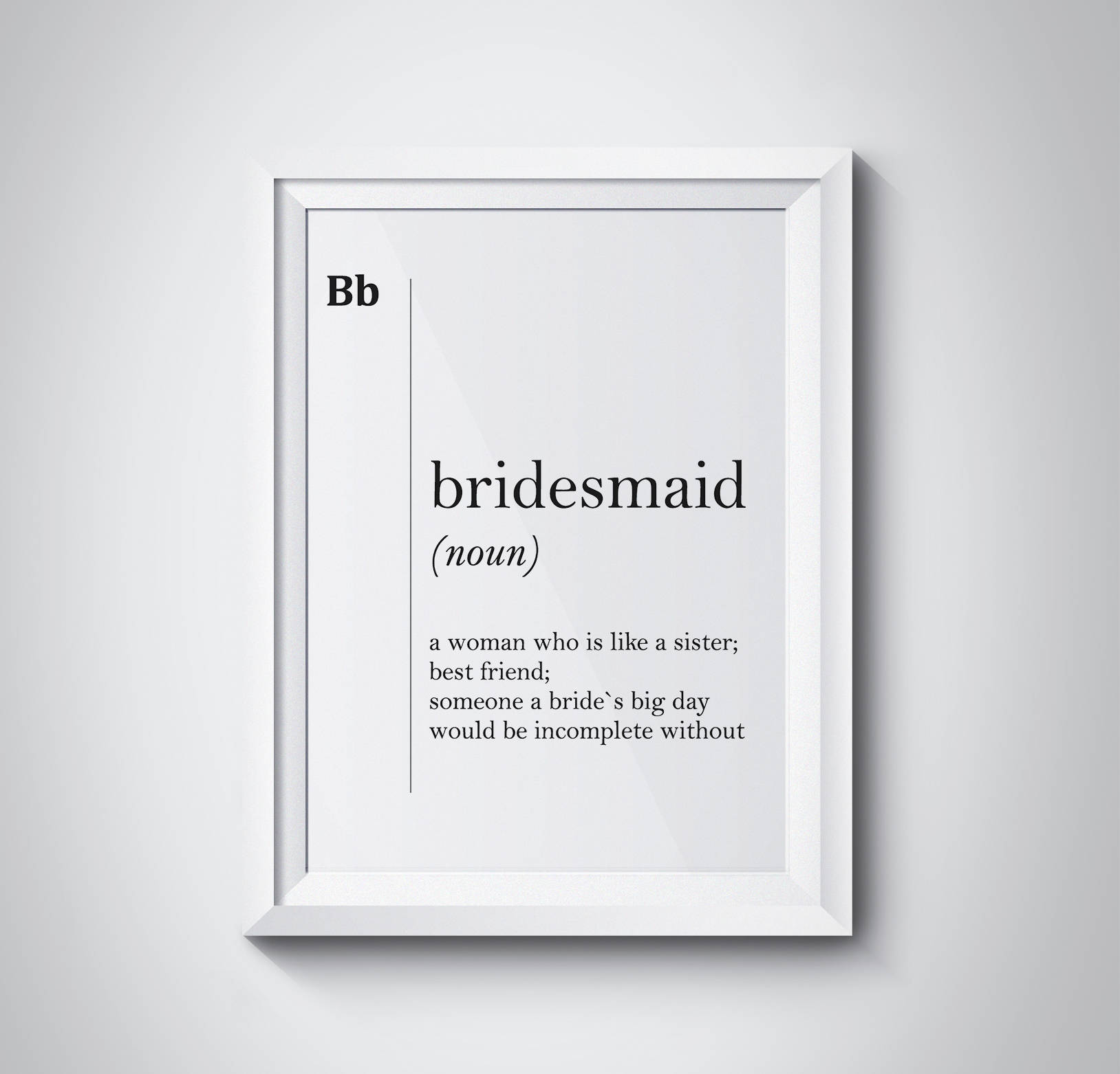 Bridesmaid Definition Print Bridesmaid Gift For Maid Of Honor Etsy UK bridesmaid-definition-print-bridesmaid-gift-for-maid-of-honor-etsy-uk