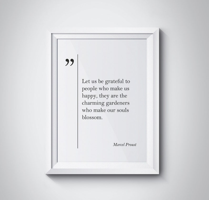 Marcel Proust Quotes Motivation Poster Marcel Proust Wall Art Inspirational Marcel Proust Art Quotes Print Marcel Proust Gift Minimalism