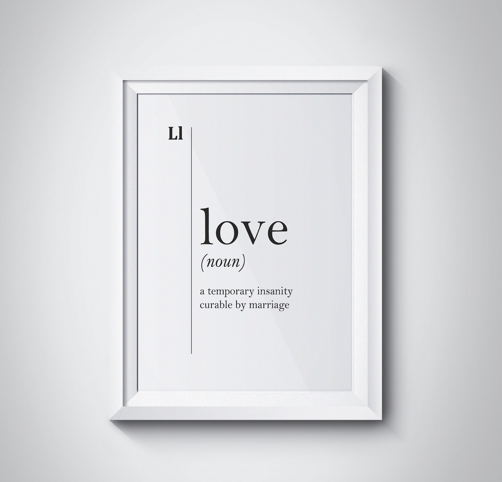 Love Funny Poster Love Quotes Love Wall Art Boyfriend Gift Husband Gift  Romantic Art Valentines Gift Minimalism Definition Print Dictionary - Etsy, image size:1628x1563