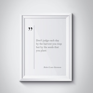 Robert Louis Stevenson Quote Inspirational Art Louis Stevenson Print Stevenson Wall Art Stevenson Poster Stevenson Art Home Decor Motivation
