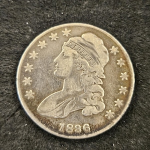 1836 Capped Bust Half Dollar bin#4