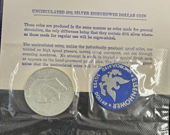 1ドル硬貨　1971年　アイゼンハワー アメリカ合衆国 1971 1ドル銀貨 アイゼンハワー