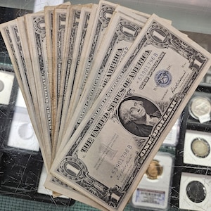 24 Stück Silber Zertifikate Star Notes bin#6