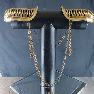 Cersei Lannister Shoulder Armor Season 8 - Pauldrons - Shoulder Pads - Cosplay