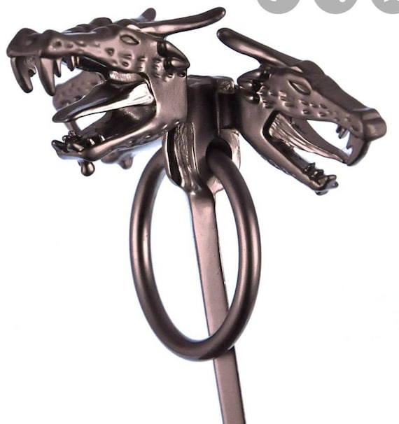 Daenerys Targaryen Dragon Pin 3 Head Dragon Brooch