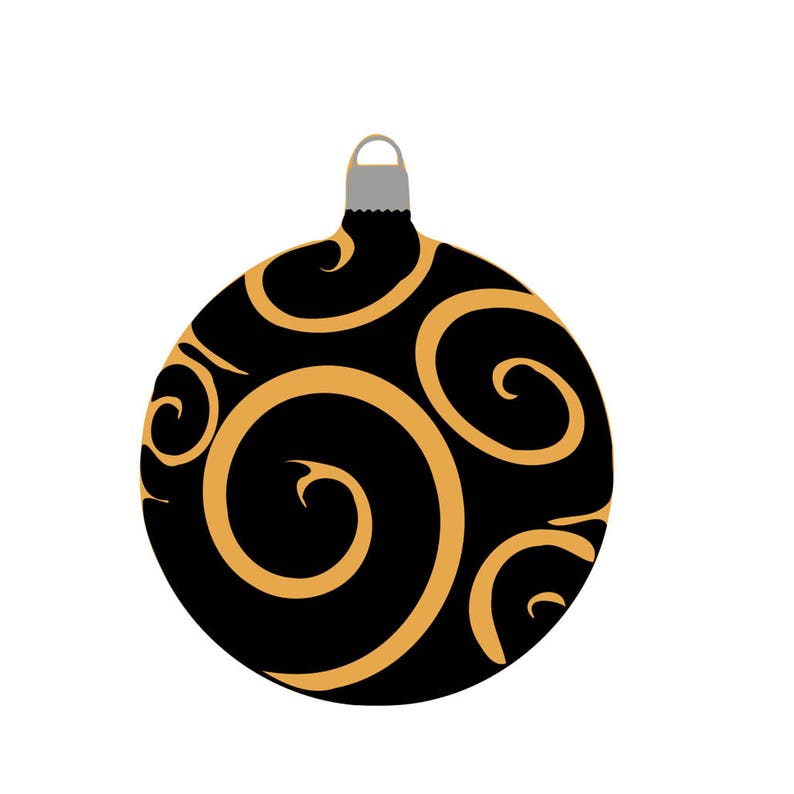 Christmas Ornament SVG Design Cutting File also includes PNG  Etsy