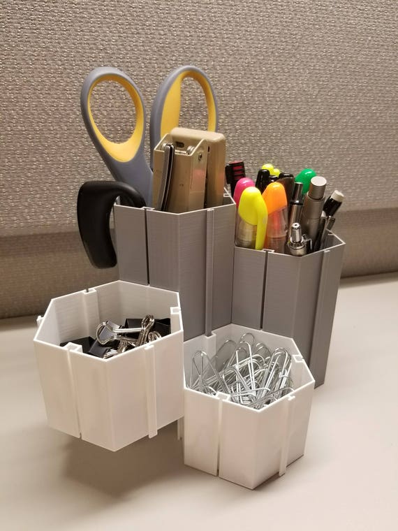 Custom Desk Organizer Set Configurable Etsy